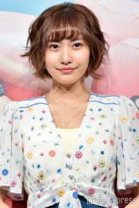 佐野ひなこの髪型⑪ショートボブにもヘアアレンジ」