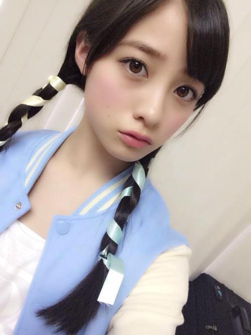 橋本環奈のメイク法⑤平行眉