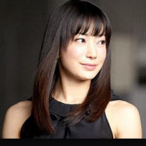 菅野美穂の髪型①ストレートロング