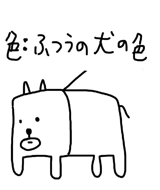 色も文字で説明