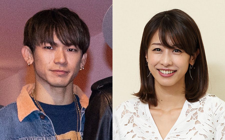 2019年に交際が発覚したNAOTOと加藤綾子
