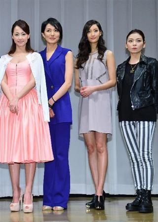 左から沢尻エリカ、板谷由夏、菜々緒、田畑智子