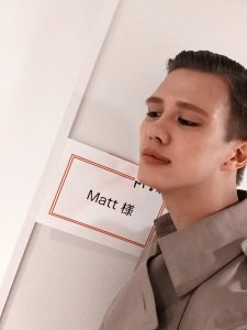 Mattの顔の違和感は高いプロ意識によるもの