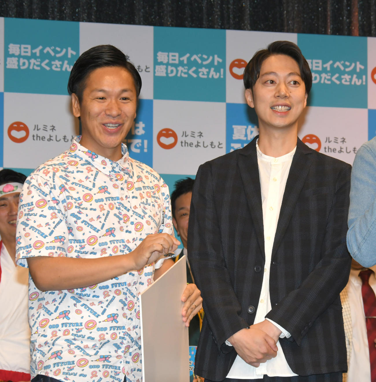 金田哲が結婚、川島章良が離婚を発表