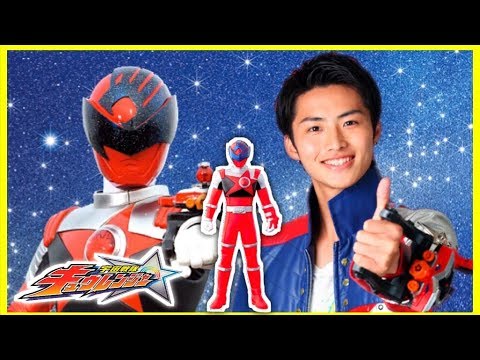 宇宙戦隊キュウレンジャー  スーパースター！シシレッド！ラッキー（岐洲匠 ）クマクマパンチTV紹介動画！ - YouTube