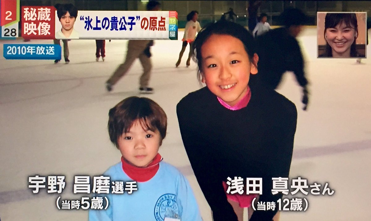 5歳でフィギュアスケートを始める