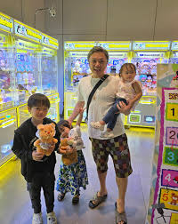 子供たちとの親子ショット