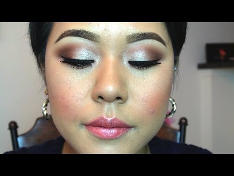 Natural Eyes Tutorial With MAC Eyeshadows ナチュラルアイズ マックアイシャドウ達を使って♪ - YouTube