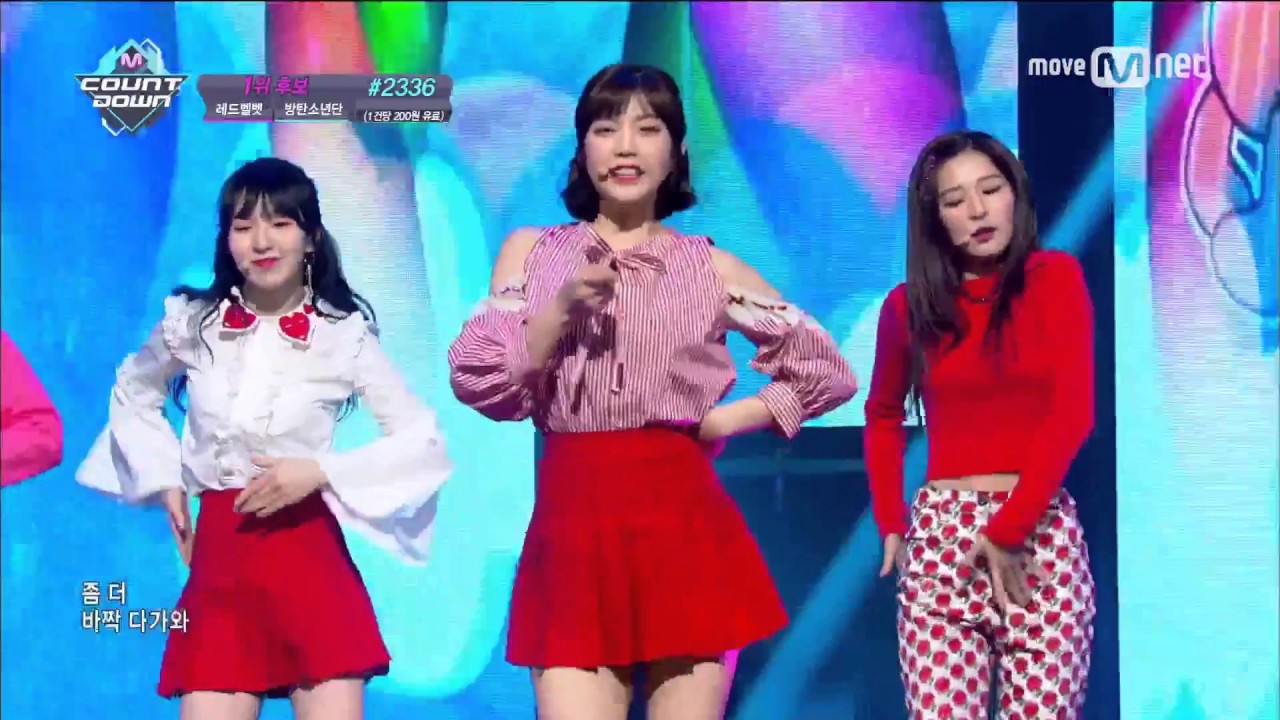 Red Velvet 「Rookie」（2017年2月23日放送「M COUNTDOWN」） - YouTube